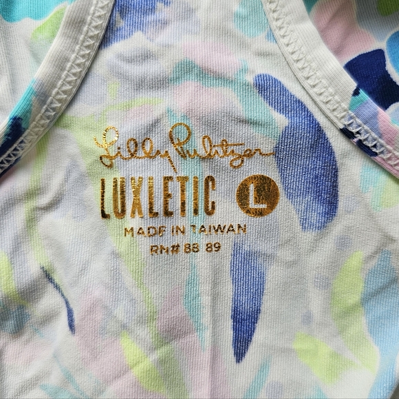 Lily Pulitzer Luxletic Floral Tank - Picture 6 of 6